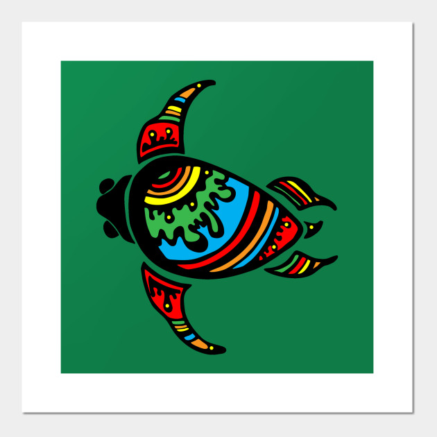 psychedelic turtle mythical creatures