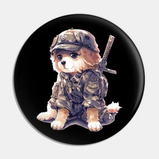 Military labrador retriever puppy Pin