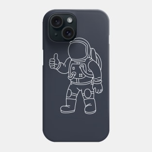 Astronaut Thumbs Up Phone Case