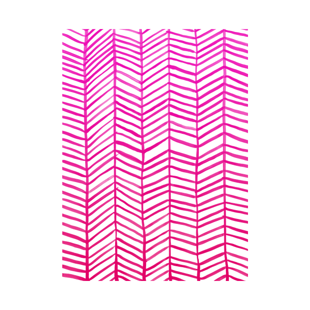 Herringbone Pink by CatCoq