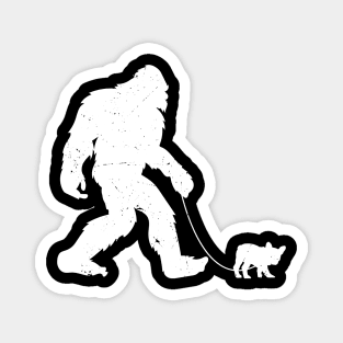 Bigfoot's French Bulldog Buddy Walk Magnet