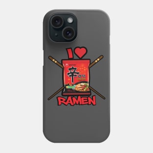 I LOVE RAMEN Phone Case