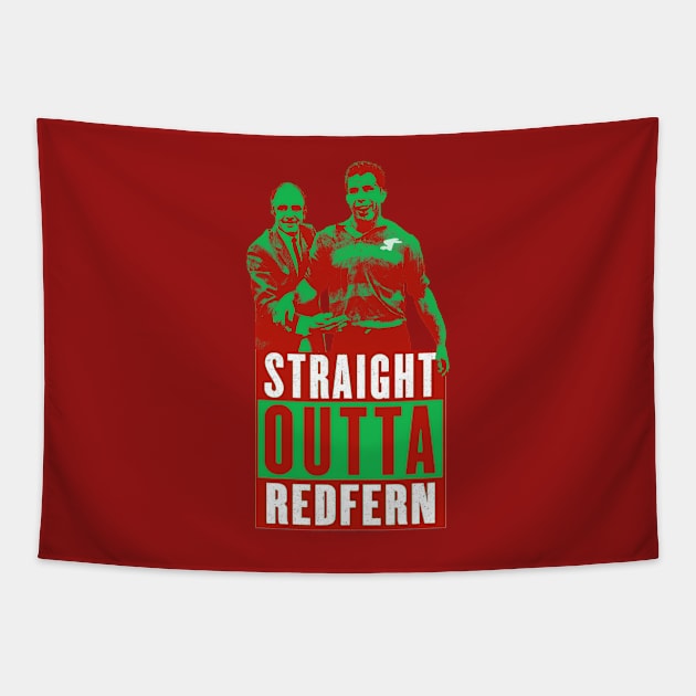 South Sydney Rabbitohs - Clive Churchill & John Sattler - STRAIGHT OUTTA REDFERN Tapestry by OG Ballers