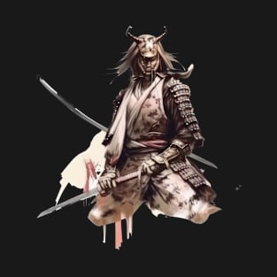 Soul of the Vintage Samurai: A Timeless Warrior's Journey T-Shirt