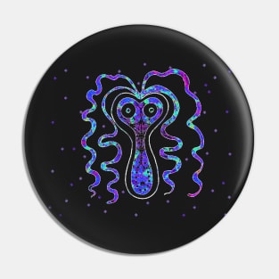 GREEK DEPTH SQUID Pin