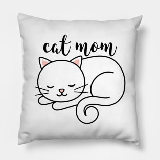Cat Mom - Cat Lover Pillow