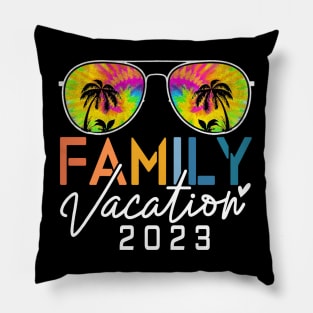 Family Vacation 2023 Beach Matching Summer Vacation 2023 Pillow