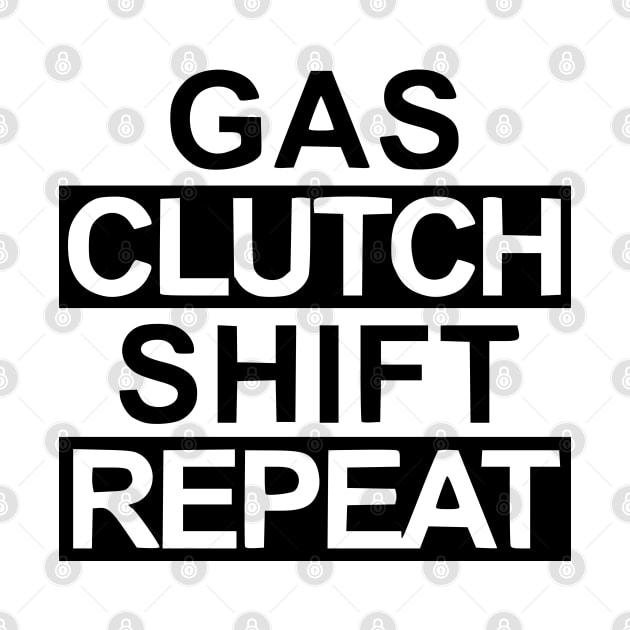 Gas, clutch, shift, repeat by Tuner Society SA