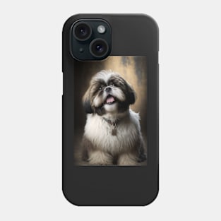 Super Cute Shih Tzu Portrait Phone Case