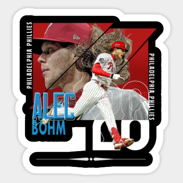 Alec Bohm Jersey Number | Sticker