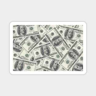 Rich Money Novelty Dollars Magnet