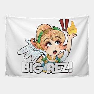 Mercy Winged Victory Big Rez! Tapestry