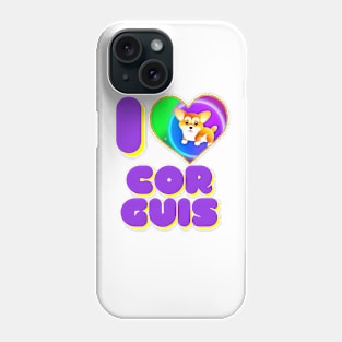 I love Corguis Phone Case