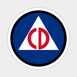 Civil Defense Magnet