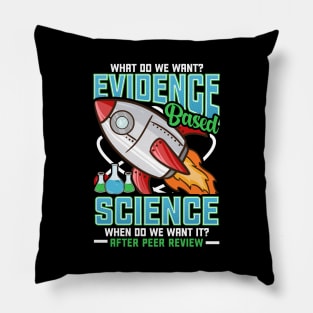 Funny What Do We Want? Evidence-Based Science! Pun Pillow