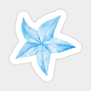 Sandy beach star Magnet