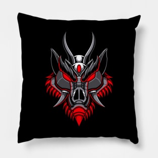 DEVIL PIG HEAD Pillow