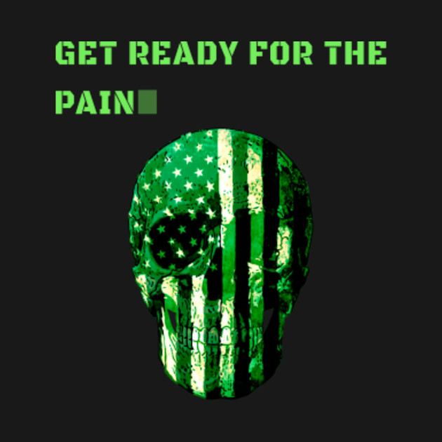 Get Ready For The Pain Spec Ops Night Vision Green USA Flag - Spec Ops - T-Shirt | TeePublic