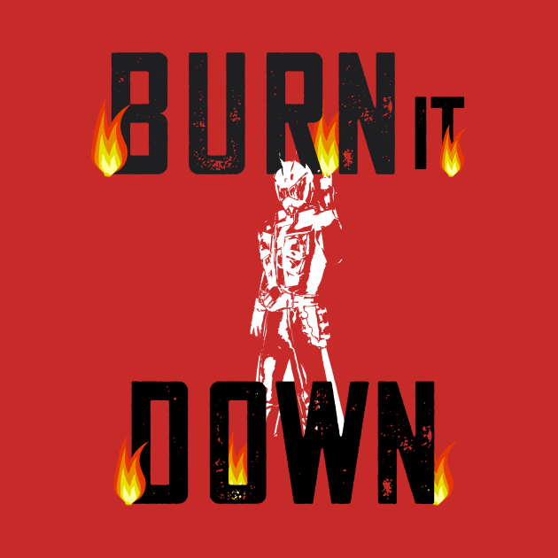 Burn it Down Wizard by Punch Black