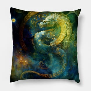 Dragon Spirit, Mythical Animals Pillow