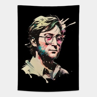 John Lennon Painting Tapestry