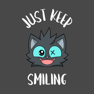 kittyswat X "Just Keep Smiling" T-Shirt