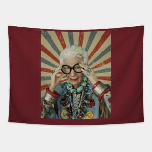 Iris Apfel Tapestry