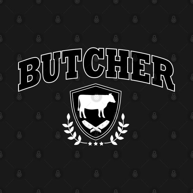 Butcher University Varsity Logo by HotHibiscus