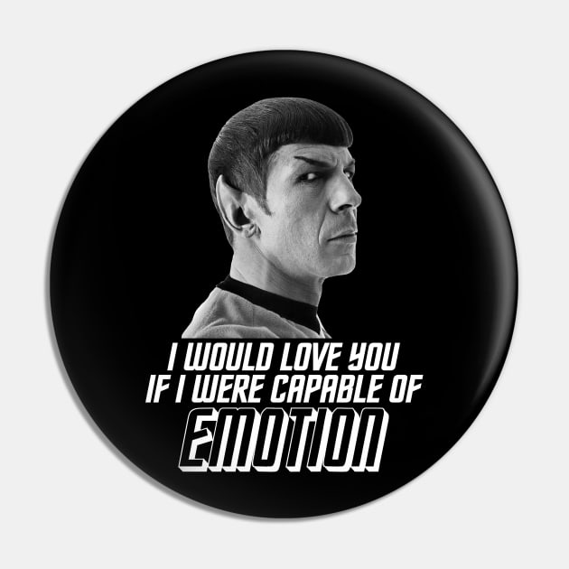 STAR TREK - love and emotion 2.0 Pin by ROBZILLA