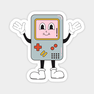 Retro Gameboy Smile Face Magnet