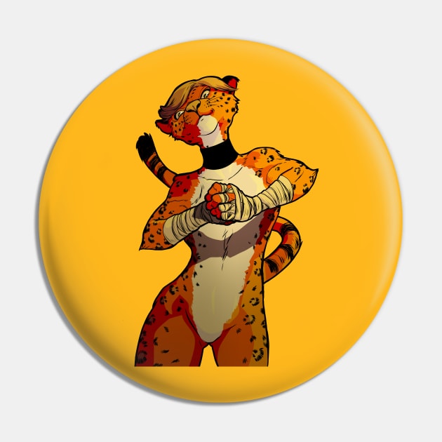 Cheetah Pin by santaplix 