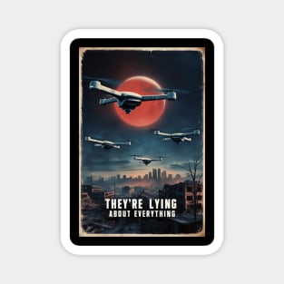 UFO New Jersey Drones Magnet