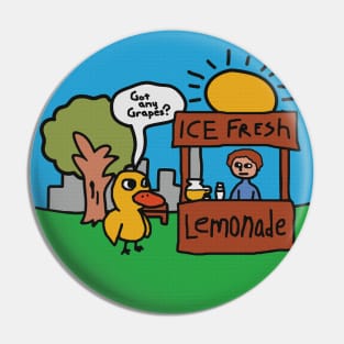 Lemonade Duck Pin