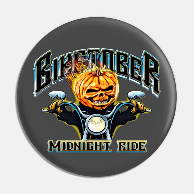 Biketober Midnight Ride Pin by Digitanim8tor