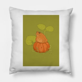 Pumpkin Toad Pillow