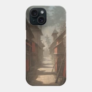 Empty Alley in Baldur's Gate - DND Scene Phone Case