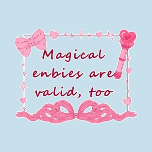 Magical Enbies - Pink T-Shirt