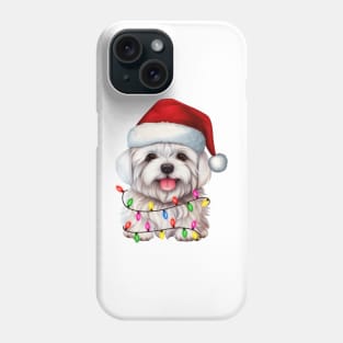 Christmas Maltese Phone Case