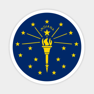 Indiana State Flag - 1816 Magnet