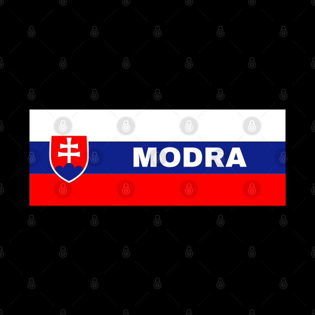 Modra City in Slovakian Flag by aybe7elf