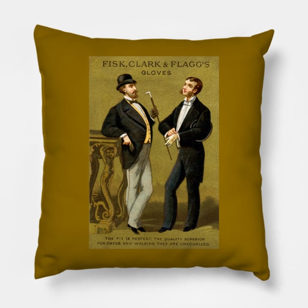 19th C. Men's Gloves Pillow by historicimage