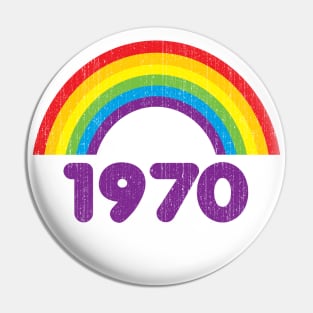 1970 Rainbow Pin