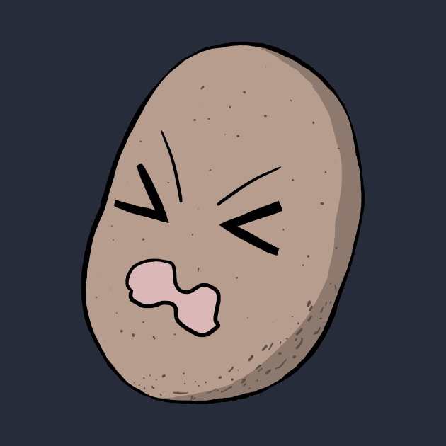 Cute Angry Potato by TriggerAura