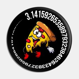 Pizza Slice 3,14 Pi Day Pin