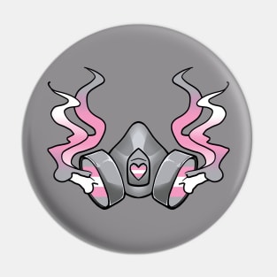 Demigirl Gas Mask Pin