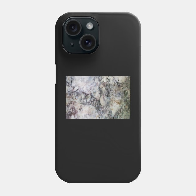 Textured Grey Marble Phone Case by vintage-glow