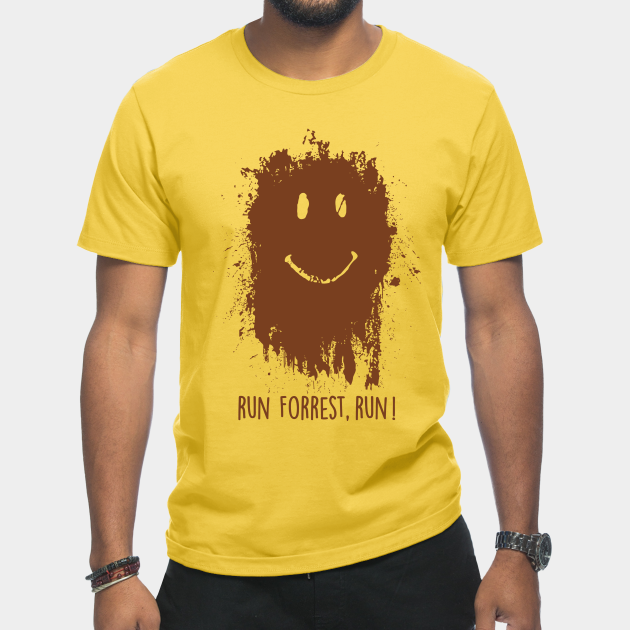 Run Forrest Gump Smile - Forrest Gump - T-Shirt