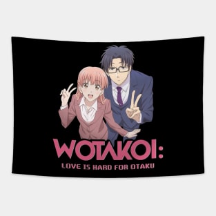 Wotakoi: Love Is Hard for Otaku Tapestry