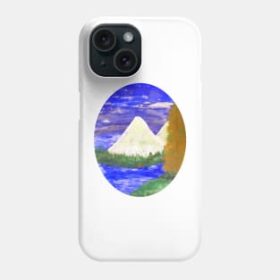 Landscape Oval Phone Case