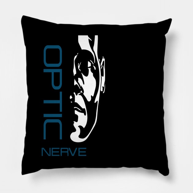 Optic Nerve Classic Logo T-Shirt Pillow by Puzzlebox Records